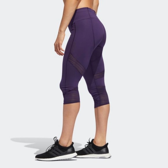 SALE!! Adidas How We Do 3/4 Run leggings NWT - Picture 2 of 13